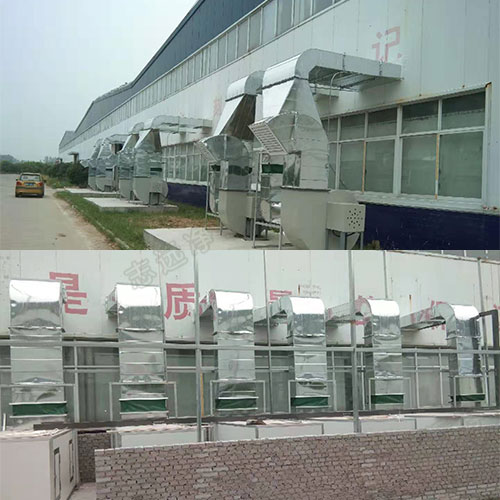 潔凈室外圍凈化設(shè)備安裝收尾工作(2) —— 民權(quán)愛德時(shí)代新能源項(xiàng)目車間