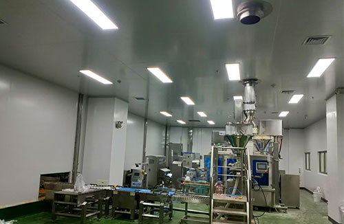 春發(fā)生物科技(寧夏)有限公司食品生產(chǎn)加工車間潔凈裝修施工項目3-志遠凈化工程