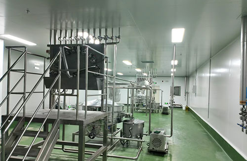 春發(fā)生物科技(寧夏)有限公司食品生產(chǎn)加工車間潔凈裝修施工項目4-志遠凈化工程